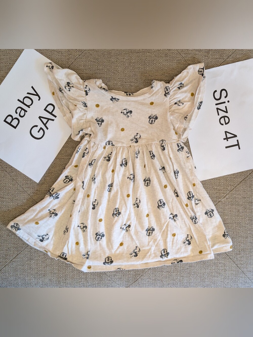 Baby Gap Minnie Mouse Dress 4T